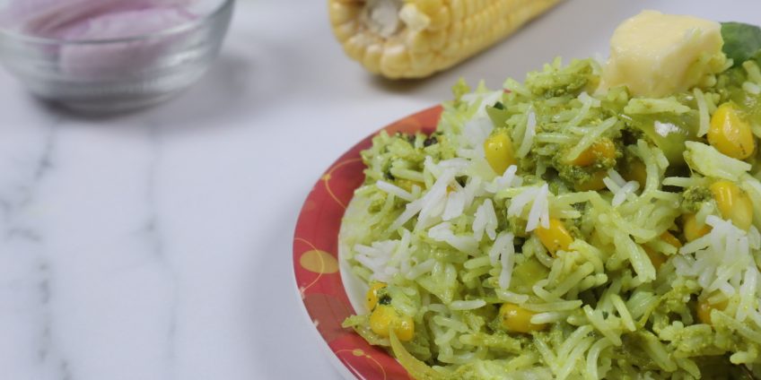 sweet corn pulav