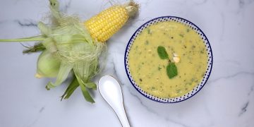 sweet corn soup