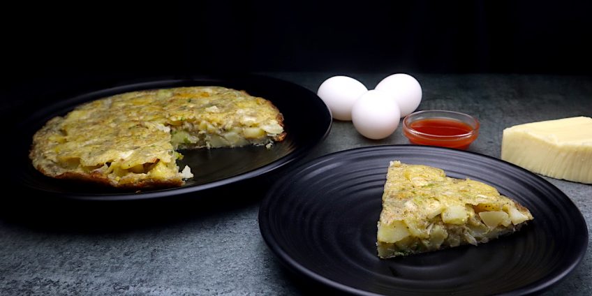 Indian Style Spanish Omelette