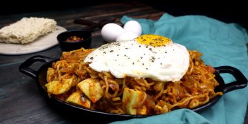 boiled egg masala maggi