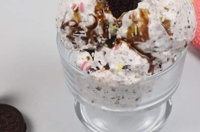 Oreo ice cream