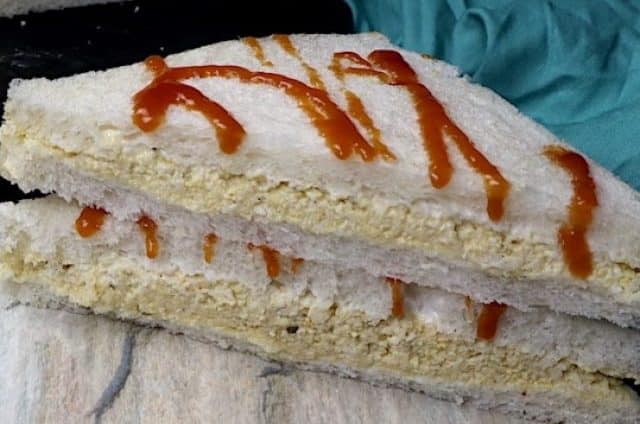 egg mayonnaise sandwich