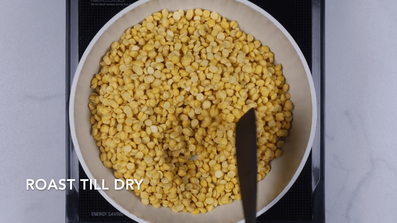 Chana Dal Burfi step-2