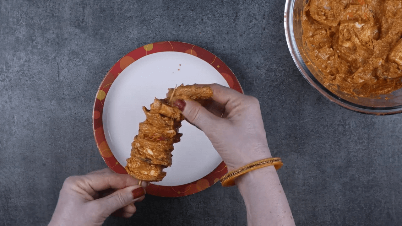 Paneer Tikka step-4