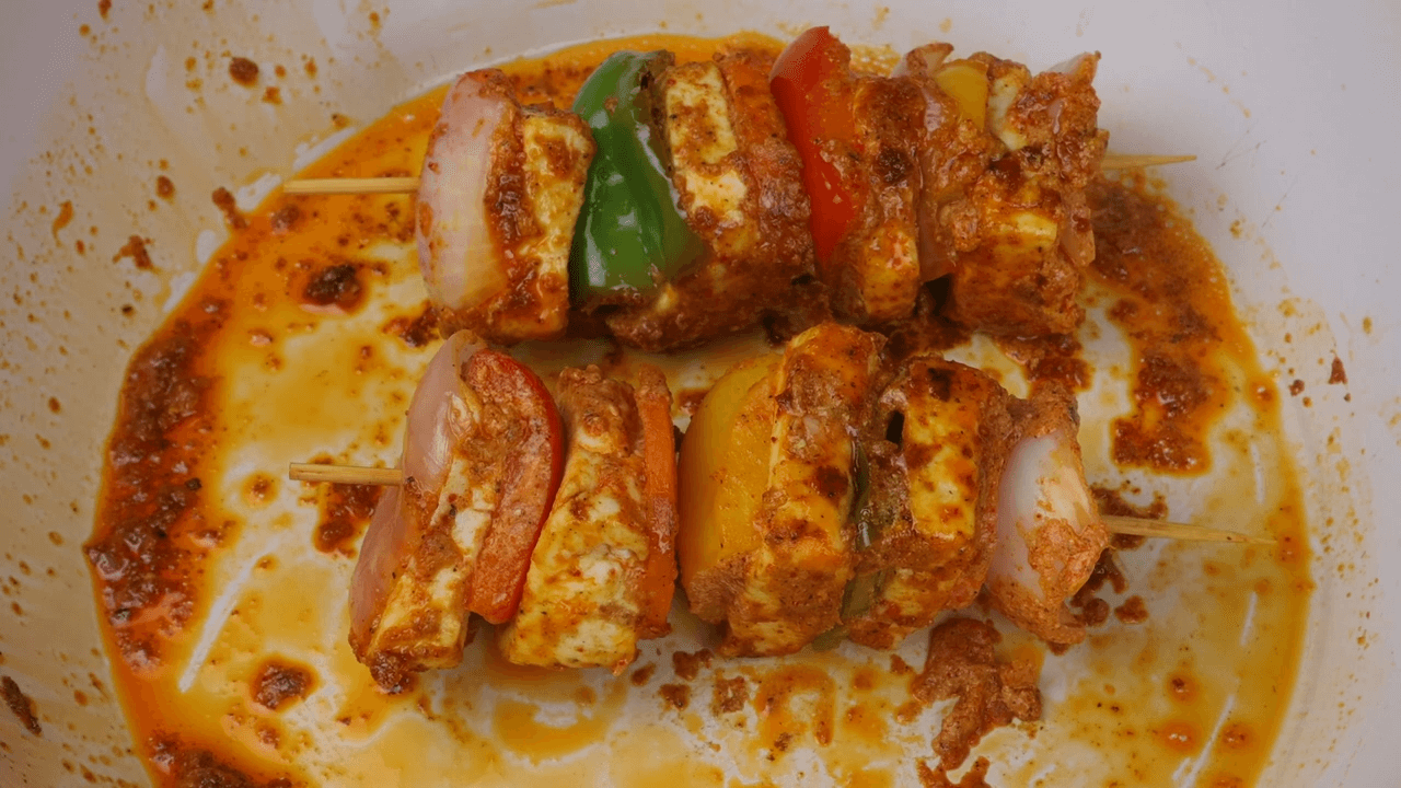Paneer Tikka step-5