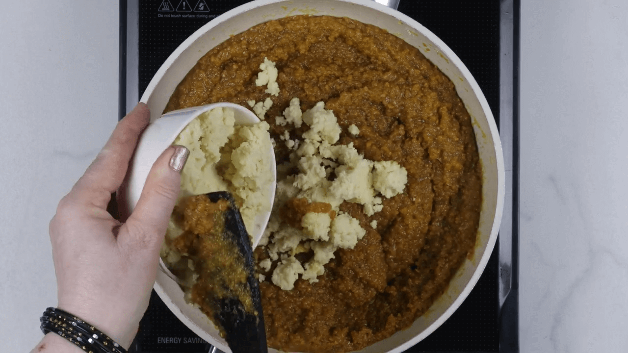 Chana Dal Burfi step-8