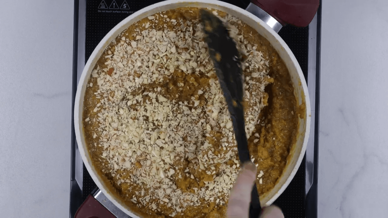 Chana Dal Burfi step-9