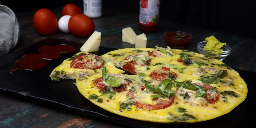 tomato cheese omelette