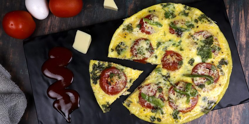 tomato cheese omelette