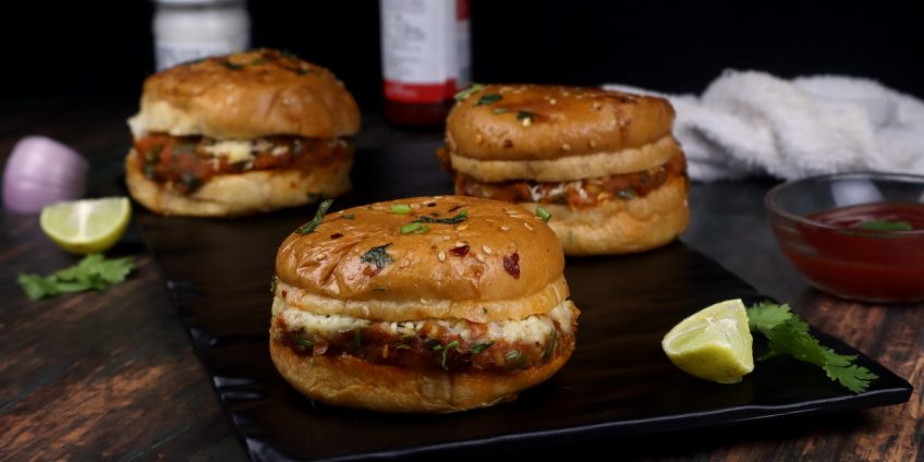 veg cheese burger