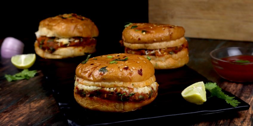 veg cheese burger