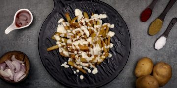French Fries White Sauce