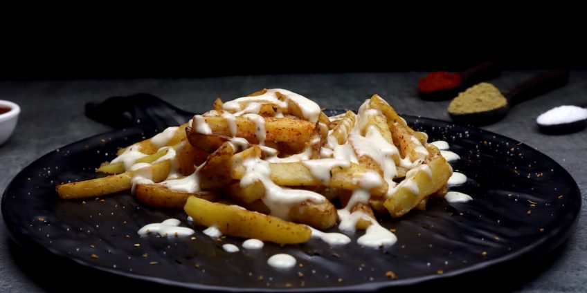 French Fries White Sauce