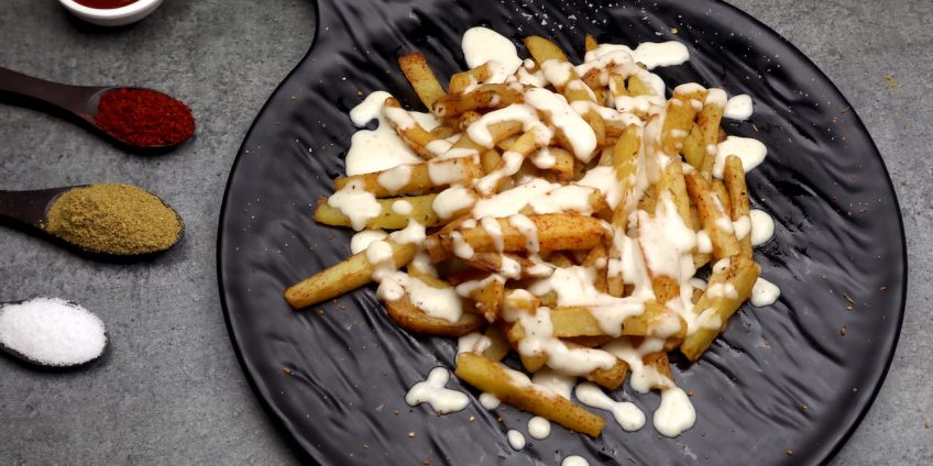 French Fries White Sauce