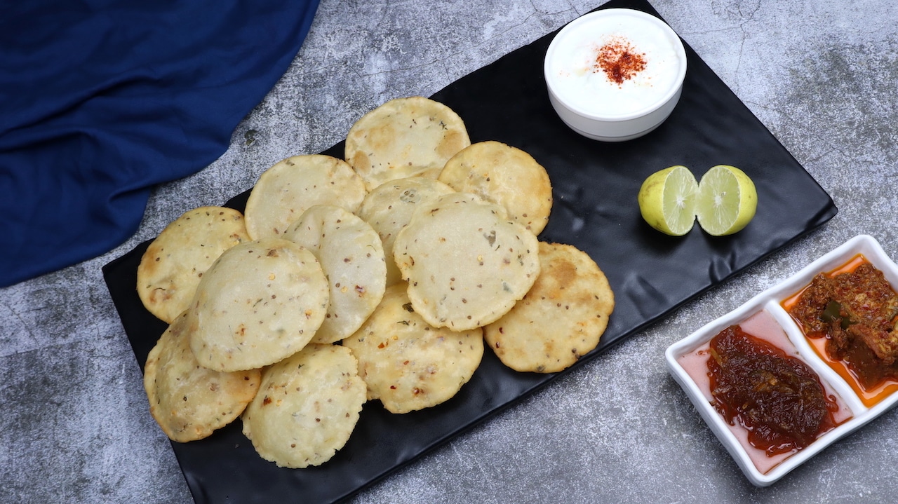 Suji Puri | Rava Poori | Semolina Poori - Tasted Recipes