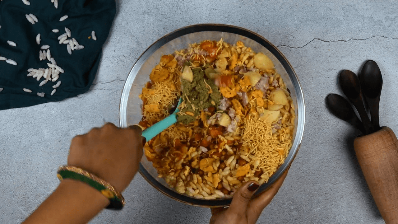 Sukhi Bhel step-4