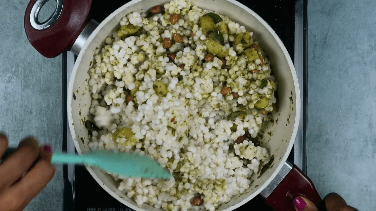 Sabudana Khichdi step-7