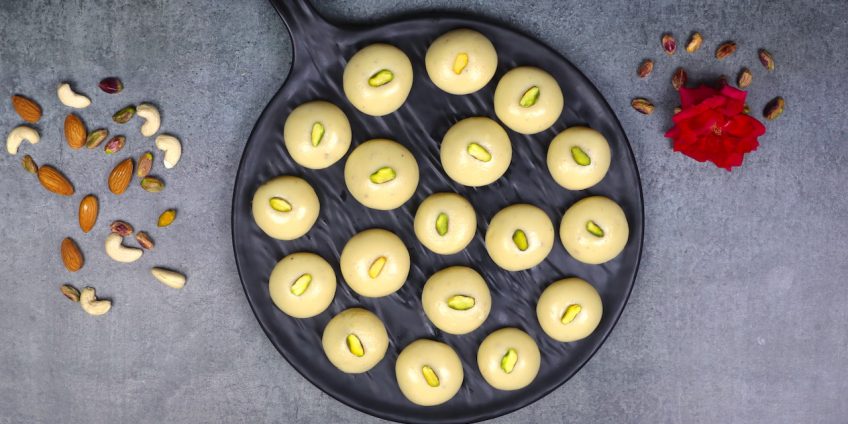milk powder peda