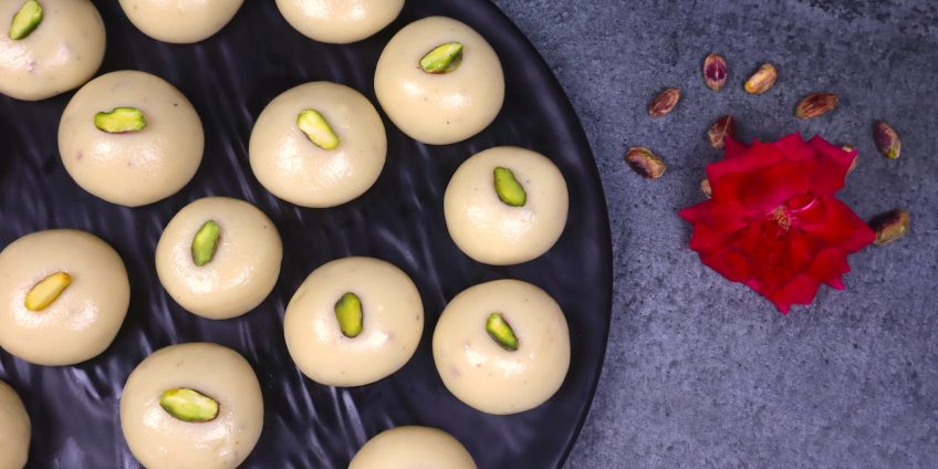 milk powder peda