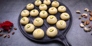 milk powder peda
