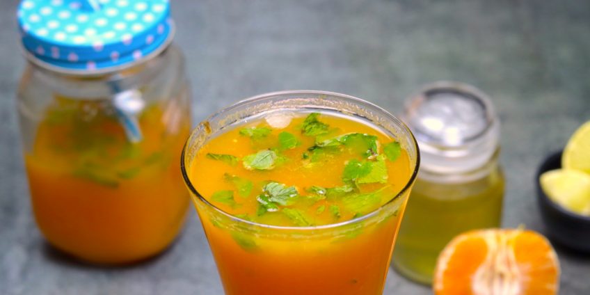Virgin Orange Mojito