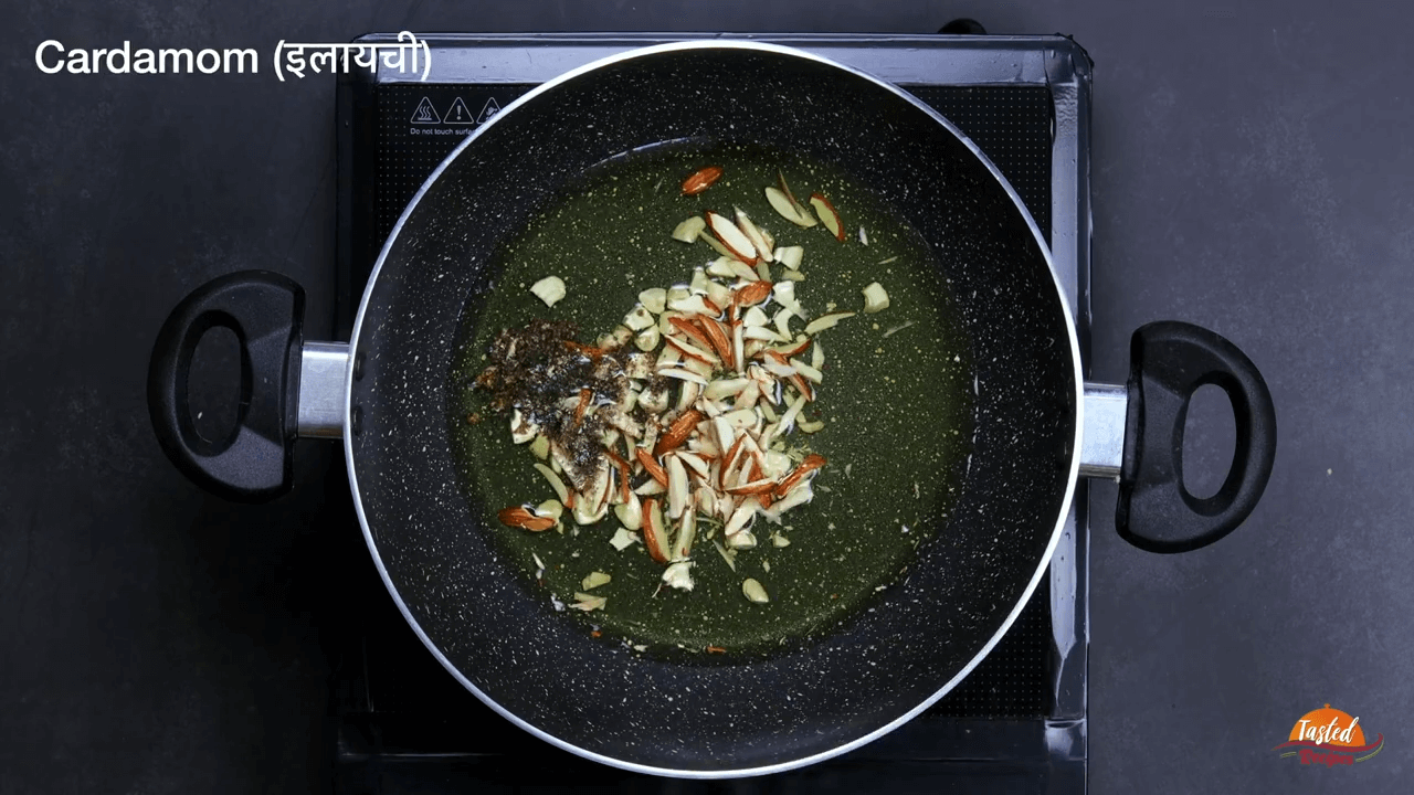 Orange Halwa Step 1