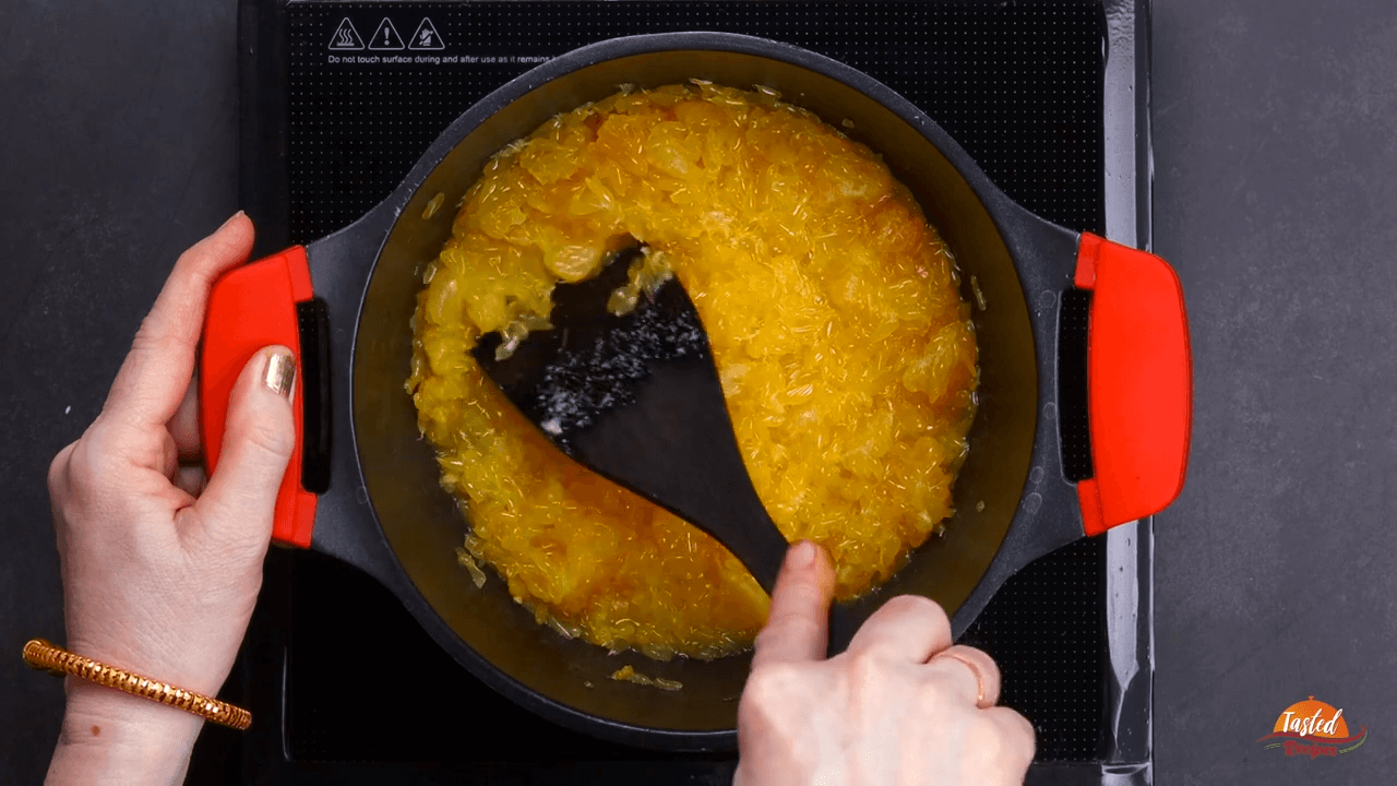 Orange Halwa Step 3