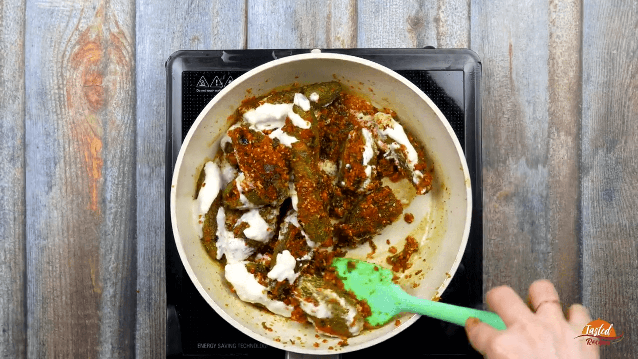 Stuffed Karela Step 4