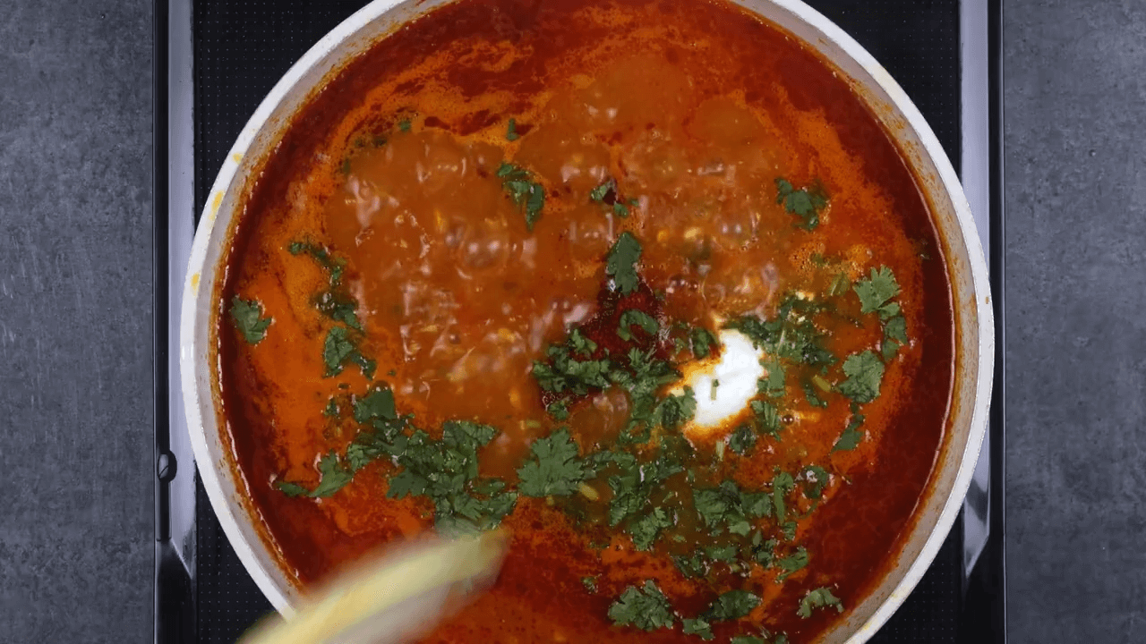 Sev Tameta with Bajra No Rotlo step-4