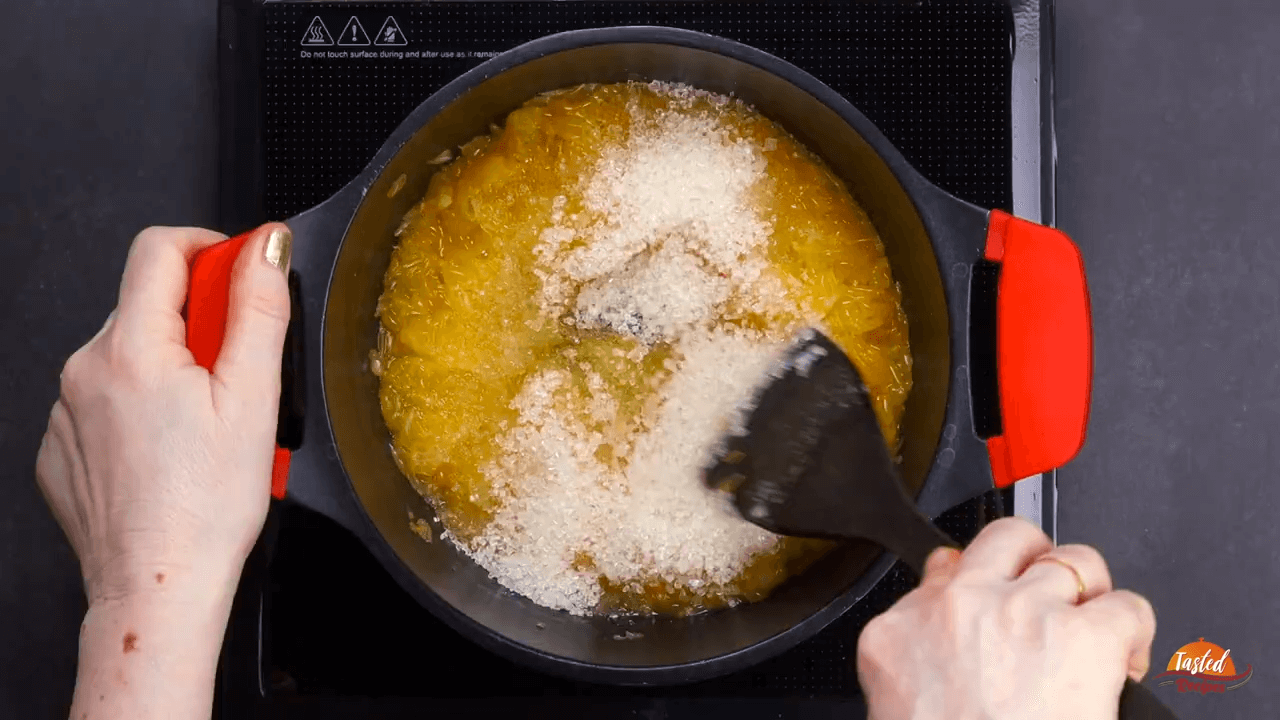 Orange Halwa Step 4