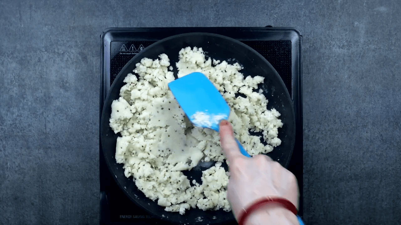 rice flour nacho step 4