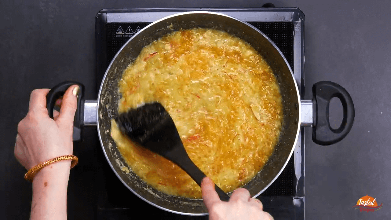 Orange Halwa Step 5