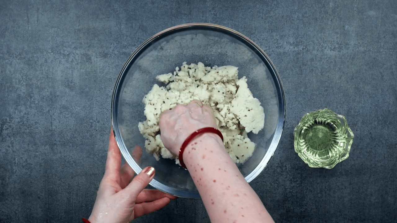 rice flour nacho step 5