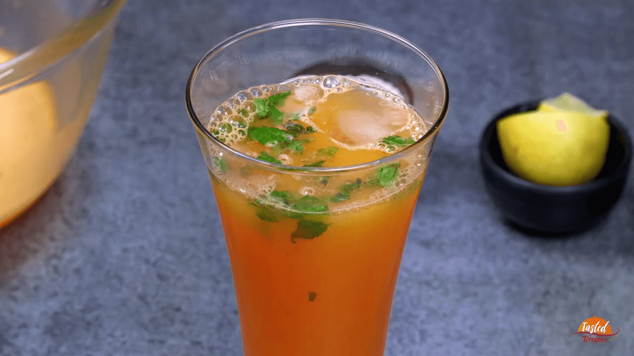 Virgin Orange Mojito Recipe Without Alcohol step-5