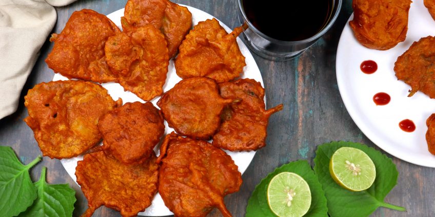 Ajwain Leaves Bhajiya