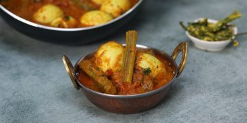 Drumstick Egg Masala Curry