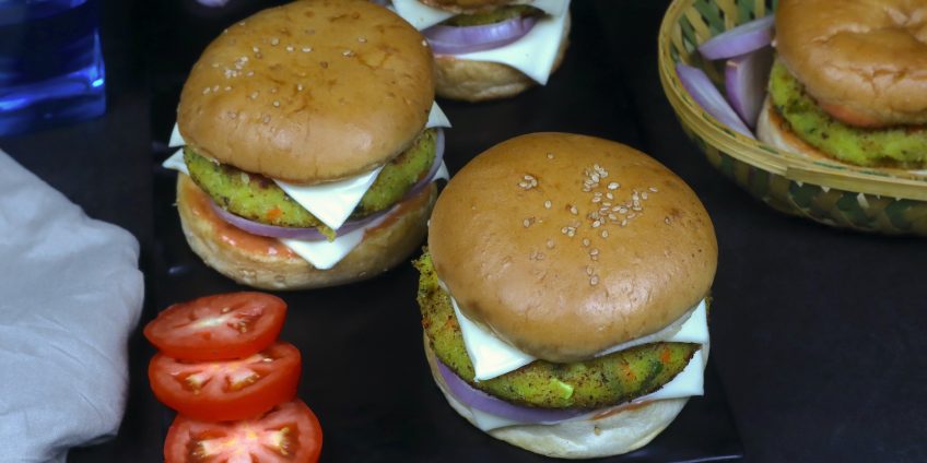 aloo tikki burger
