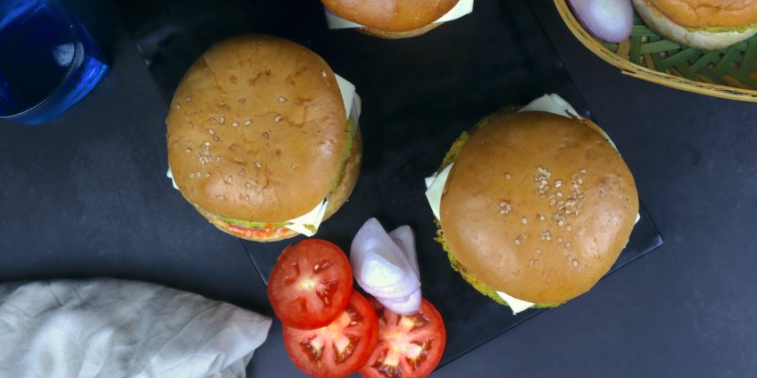 aloo tikki burger