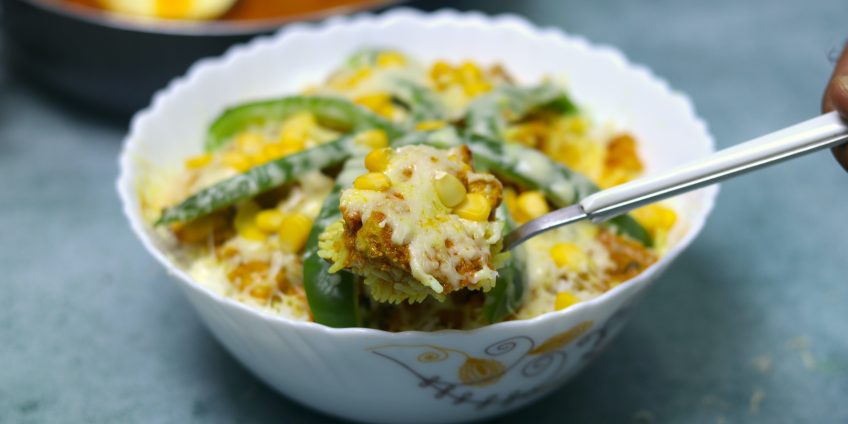 chicken pizza rice