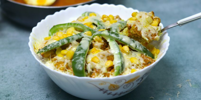 chicken pizza rice
