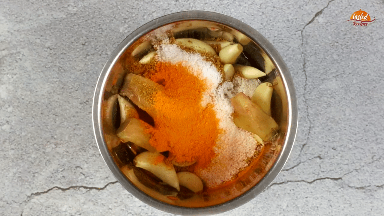 Bhungara Bateta Step 1