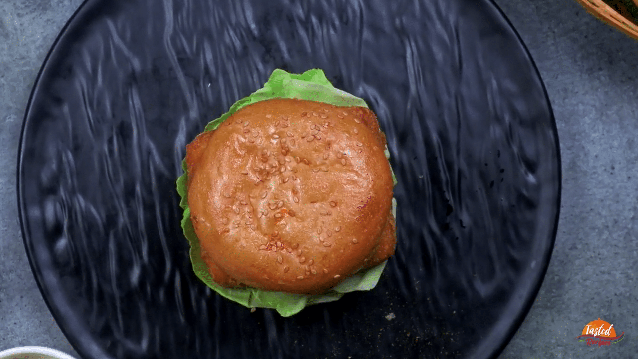 Paneer Burger Step 7