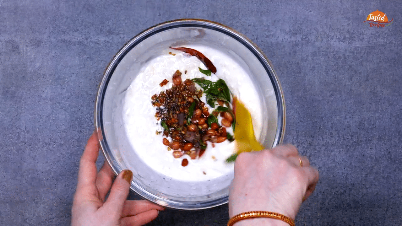 Dahi Poha Tadka Step-6