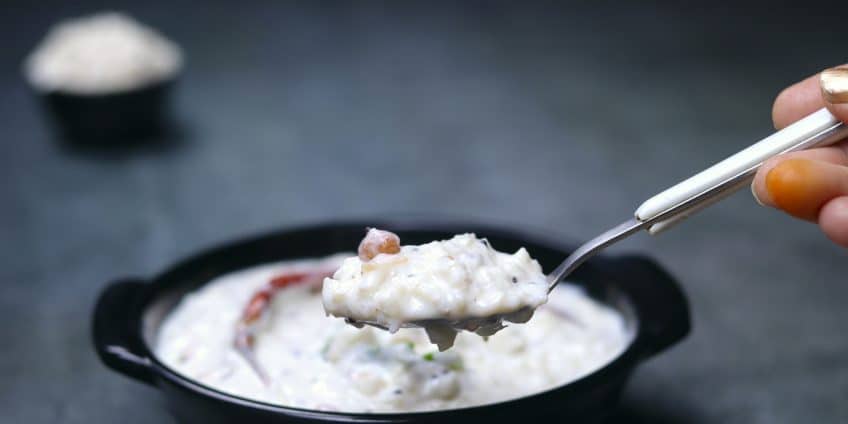 dahi poha tadka