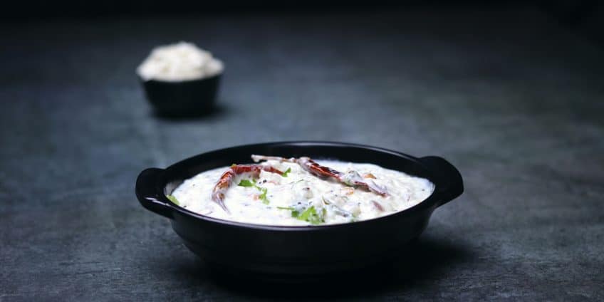 dahi poha tadka