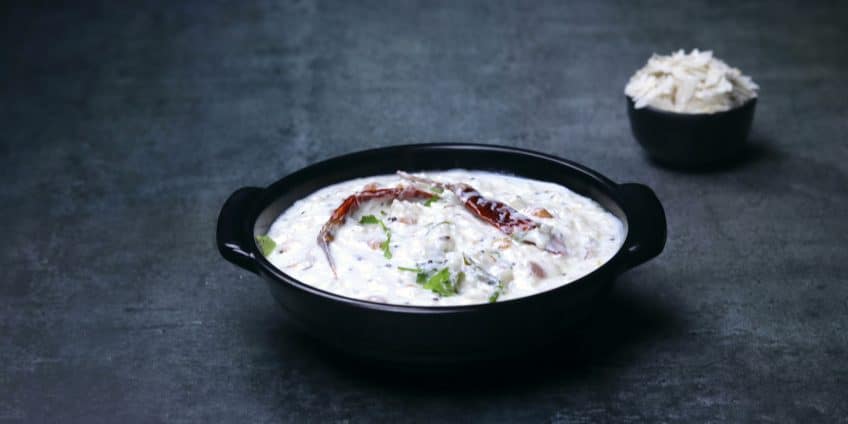 dahi poha tadka