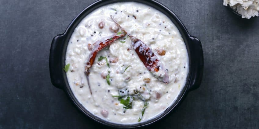 dahi poha tadka