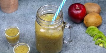 kiwi apple smoothie