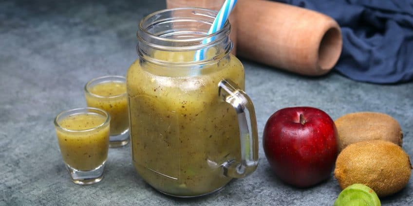 kiwi apple smoothie