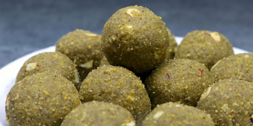 Green Moong Ladoo